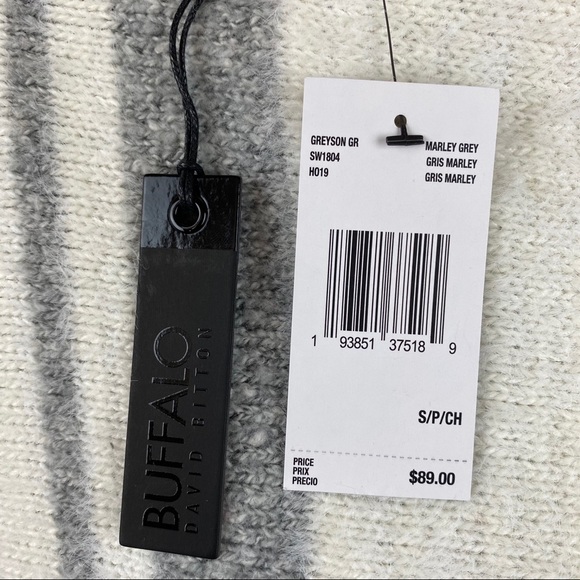 Buffalo David Bitton Greyson Sweater w/ side bow 🟡 - Picture 11 of 13